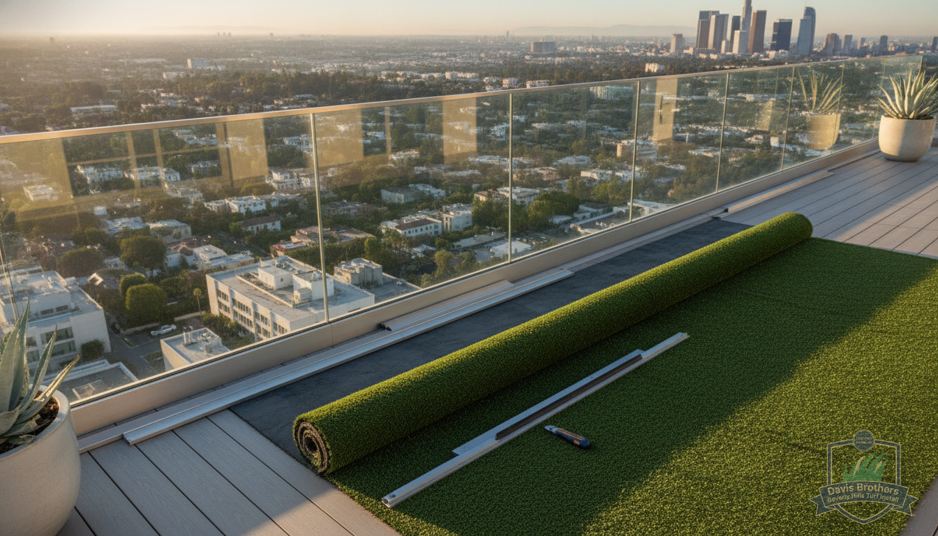Artificial Turf for Balconies and Rooftop Terraces