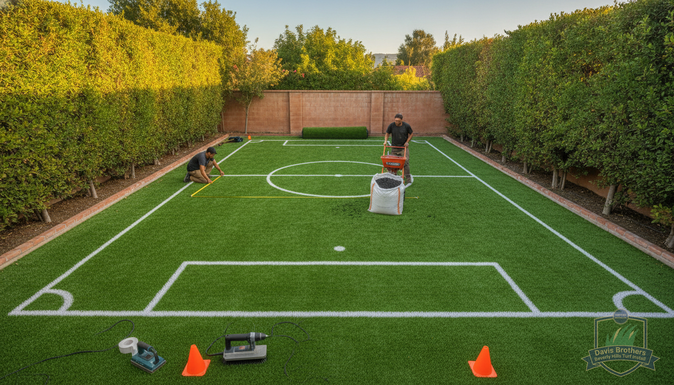 Sports and Play Area Turf Installation