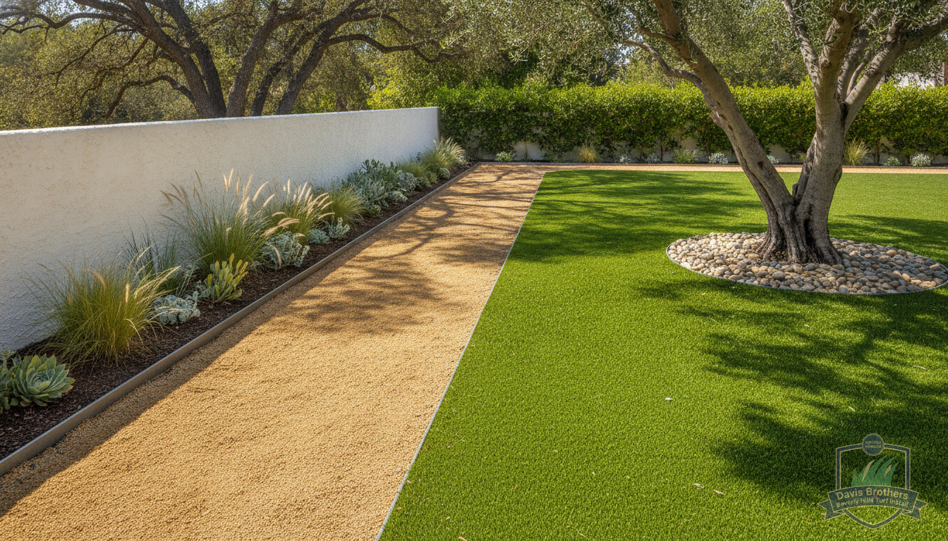 The Complete Guide to Decomposed Granite and Hardscape Borders for Beverly Hills Turf Installations